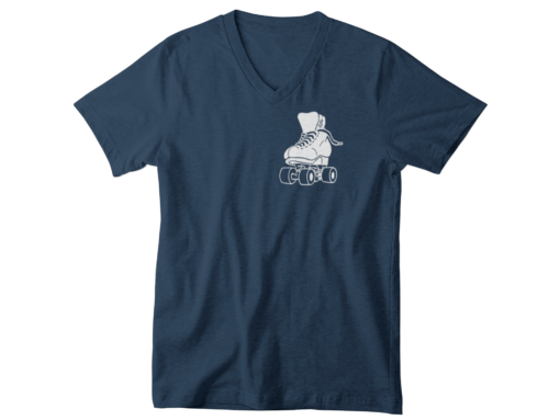 Big Skate navy v-neck